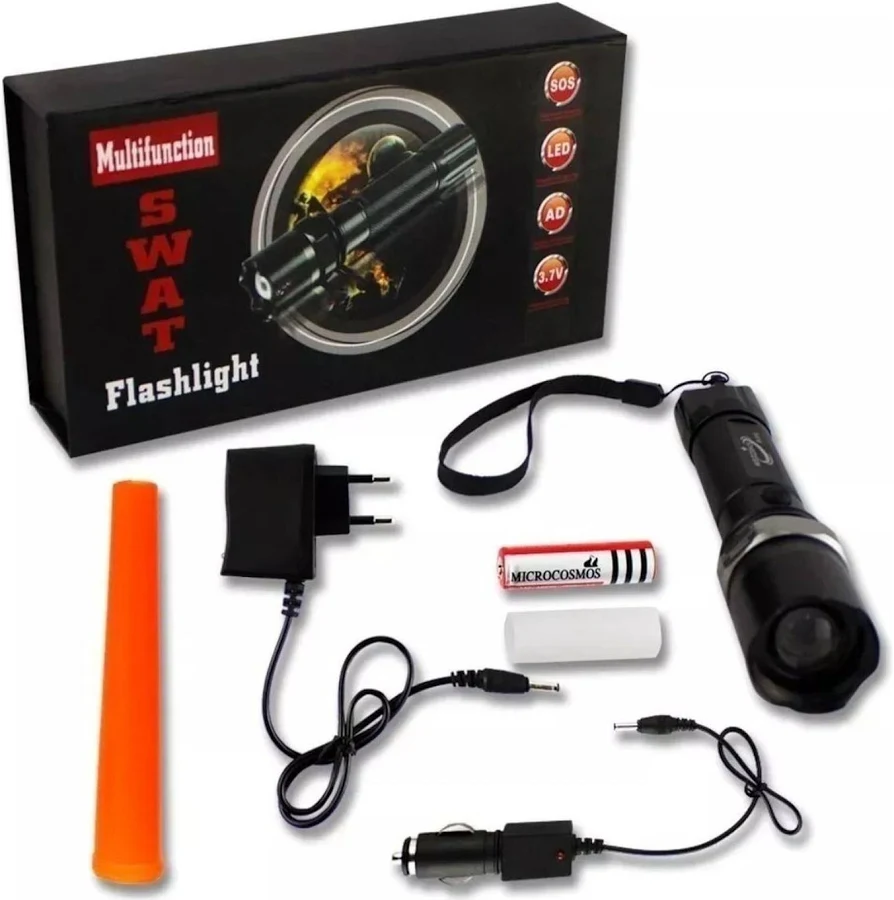 Linterna LED Multifuncional SWAT