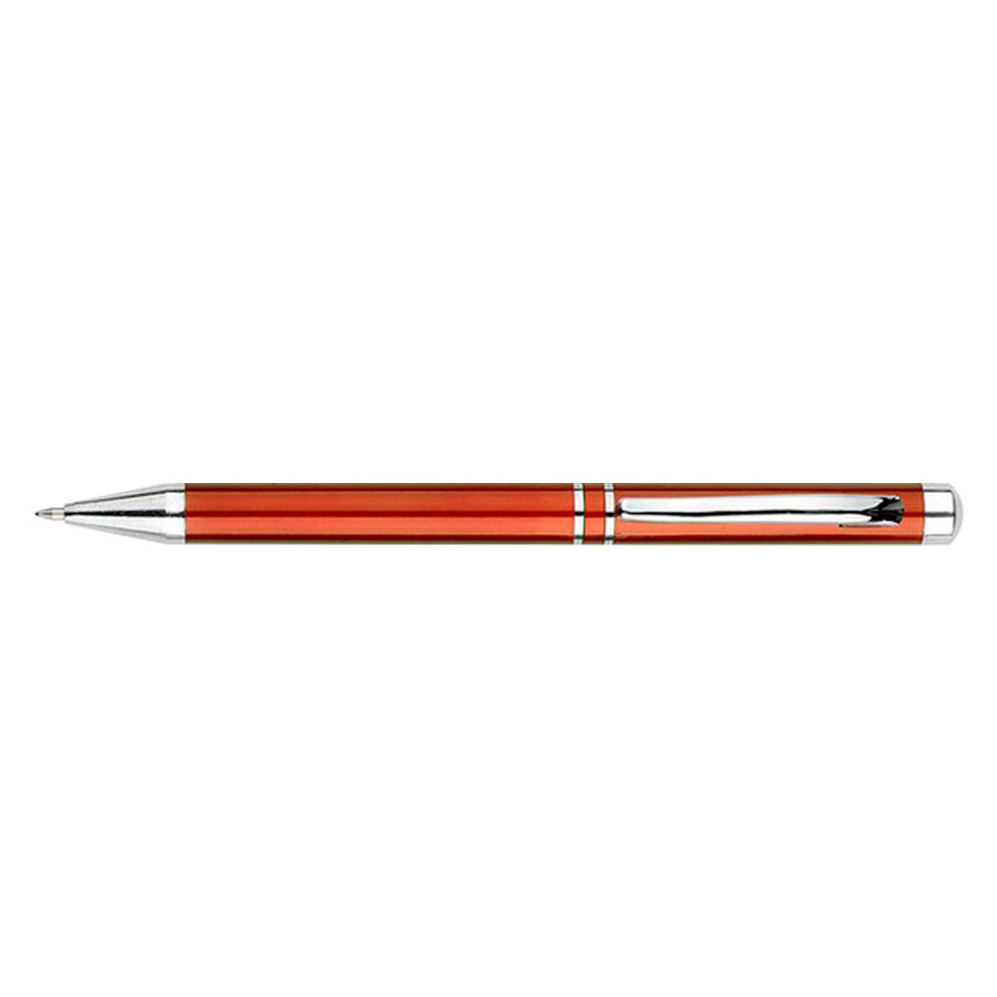 BP03 Bolígrafo Plástico Prime. Cuerpo de color metalizado. Escritura azul.