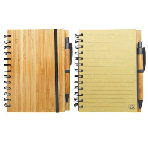 Cuaderno de Bamboo con bolígrafo - Imagen 2