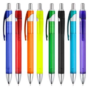 Bolígrafo Promocional Zulú disponible en variedad de colores, perfecto para regalos corporativos y merchandising personalizado con tu marca.
