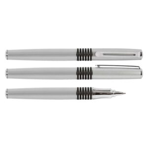 www.regalospro.cl-roller ball metalico manager-be49-plata Roller ball metálico Manager color plata,con tinta negra.