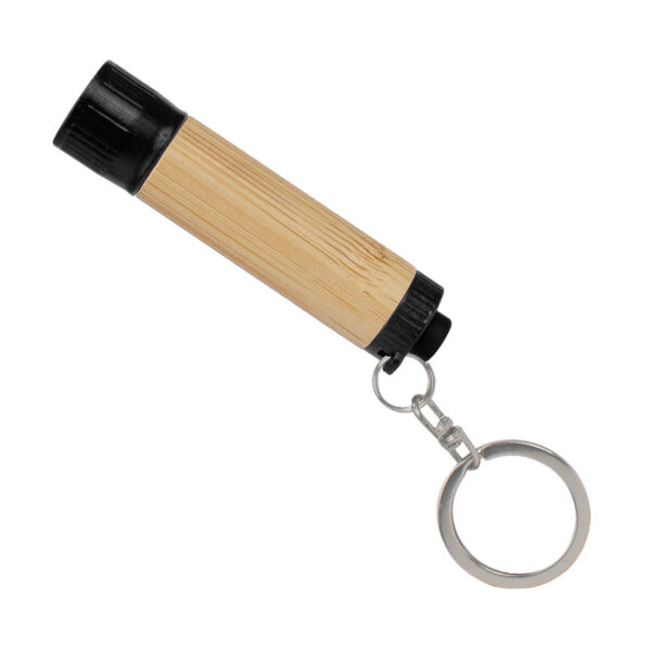 Llavero-Linterna LED cuerpo Bamboo - Imagen 4