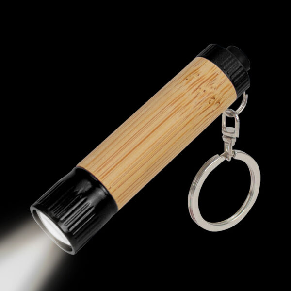 Llavero-Linterna LED cuerpo Bamboo - Imagen 5