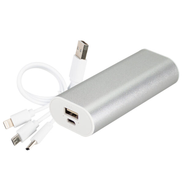 Cargador Power Bank Metálico 5200mAh - Imagen 3