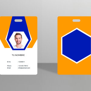 Credencial personalizada PVC Premium