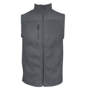 Chaleco Micropolar Liso Chilla Hombre.