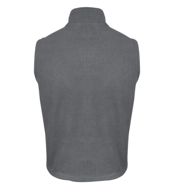 Chaleco Micropolar Liso Chilla Hombre. - Imagen 3