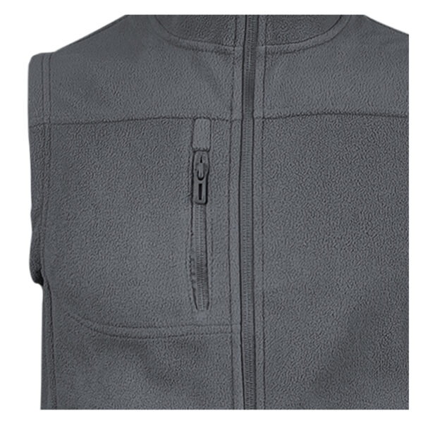 Chaleco Micropolar Liso Chilla Hombre. - Imagen 4