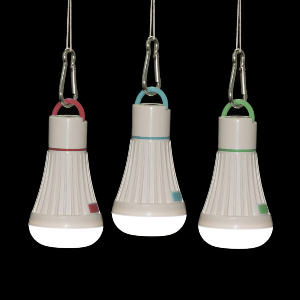 Lámpara colgante tipo Ampolleta de 1W con 6 LED. - Imagen 2