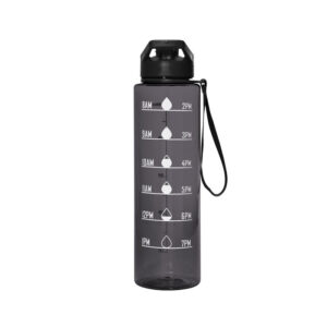 www.regalospro.cl – Botella deportiva motivacional BORG – TMB392-1 La botella deportiva motivacional BORG en color negro con acabado traslucido, con contador de tiempo