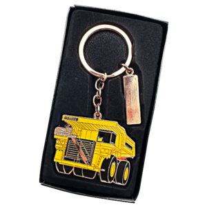 Llavero Camión Minero Encobrizado.