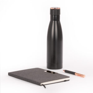 www.regalospro.cl – Set de Regalo EPIC negro con detalles encobrizados – KIT49-1