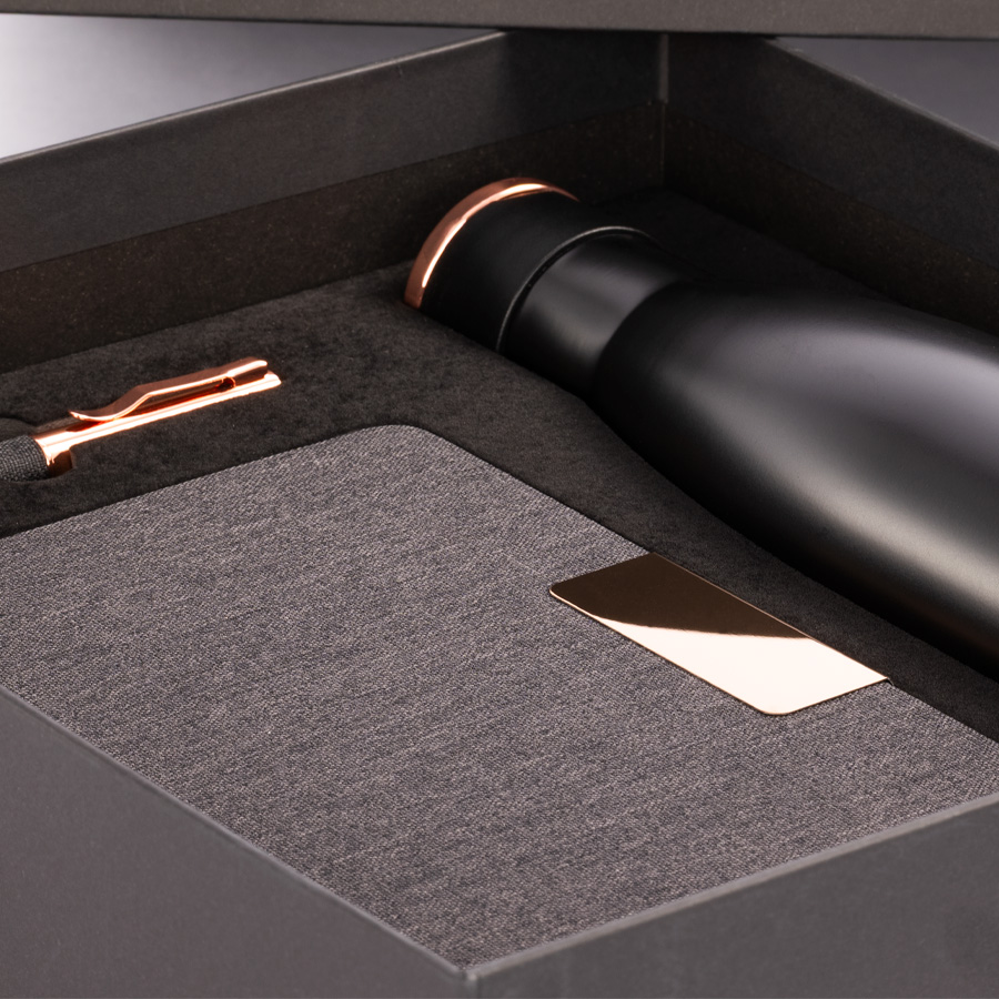 Set de Regalo EPIC negro con detalles encobrizados. - Imagen 10