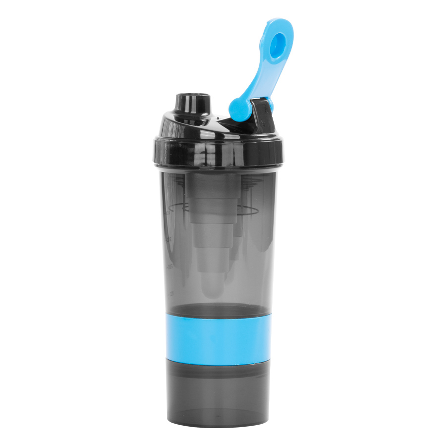 Vaso Gym para batidos proteína SHAKE, con 4 compartimentos. - Imagen 4