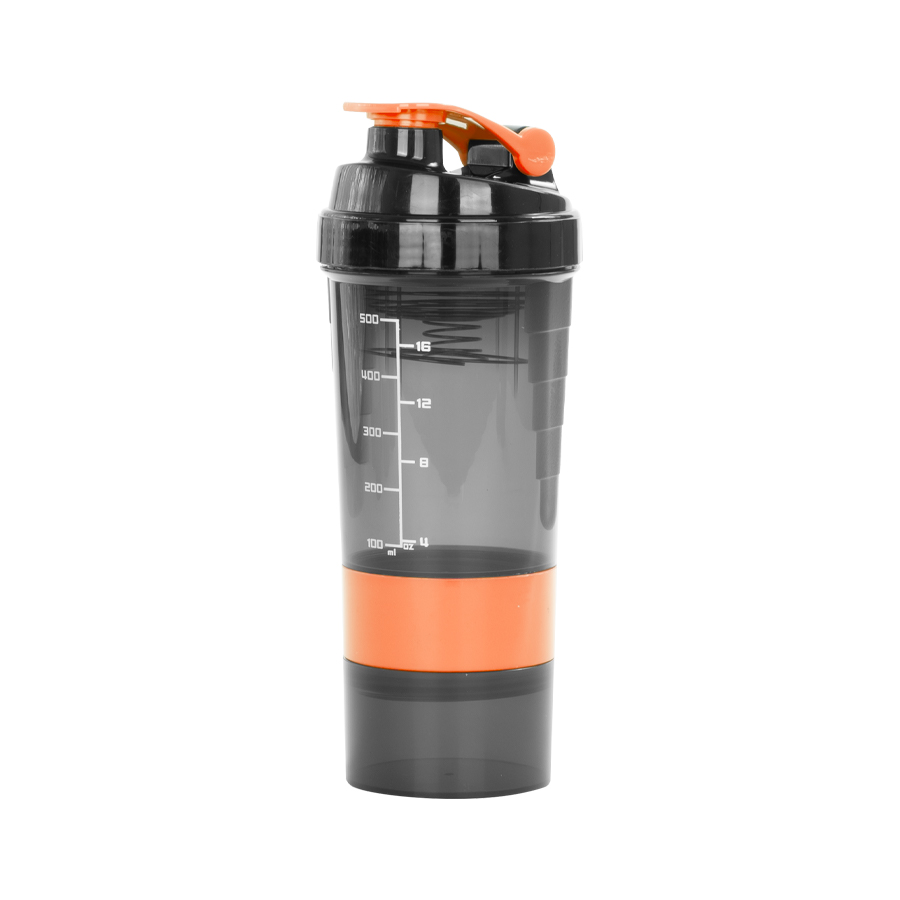 Vaso Gym para batidos proteína SHAKE, con 4 compartimentos. - Imagen 5