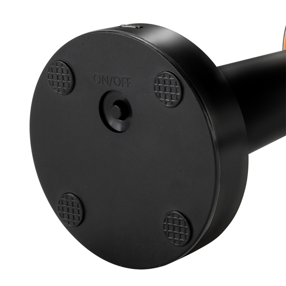 Lámpara LED corporativa DAMBEL recargable con control táctil y tres modos de luz, ideal para escritorio y oficina