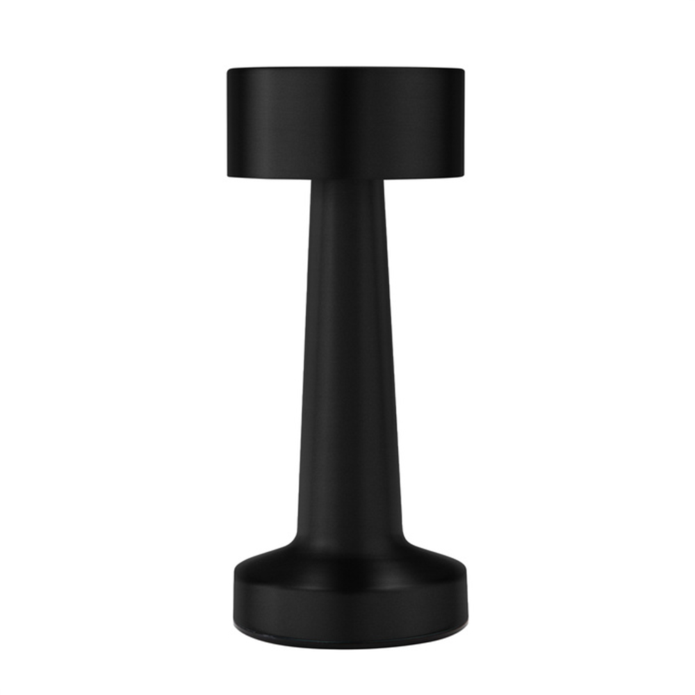 Lámpara LED corporativa DAMBEL recargable con control táctil y tres modos de luz, ideal para escritorio y oficina