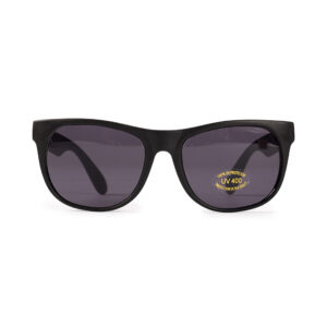 Anteojos de sol SUNNY con lentes ahumados y protección UV400 en color negro.