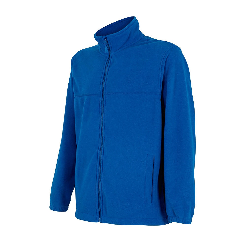 Micropolar hombre Practical Line manga larga en tela micropolar 100% poliéster color azulino.