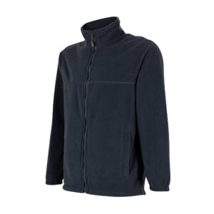 Micropolar hombre Practical Line manga larga en tela micropolar 100% poliéster color gris.