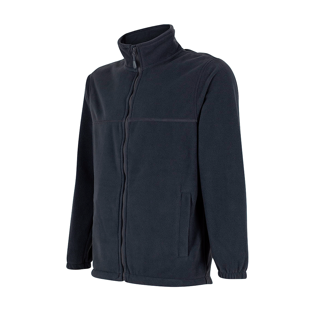 Micropolar hombre Practical Line manga larga en tela micropolar 100% poliéster color gris.