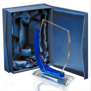 Galvano sublimable de cristal de 10 mm para reconocimiento empresarial.