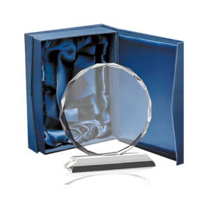 Galvano sublimable de cristal de 10 mm para reconocimiento corporativo.