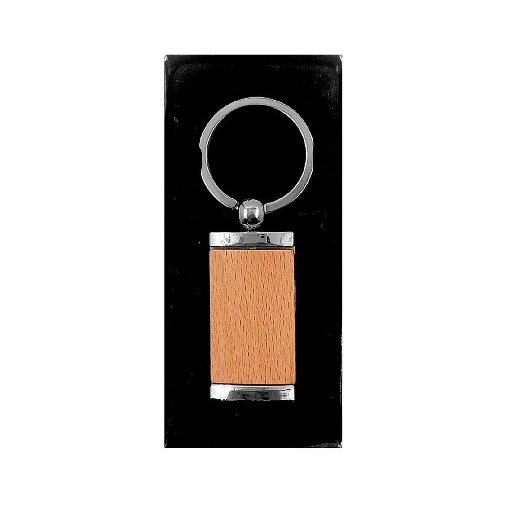 Llavero de Metal y Madera - Imagen 2
