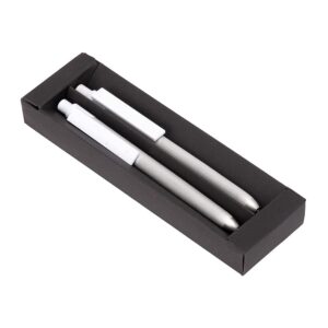 Set ANAPOIMA con bolígrafo y portaminas de aluminio y fibra de trigo para regalo corporativo.