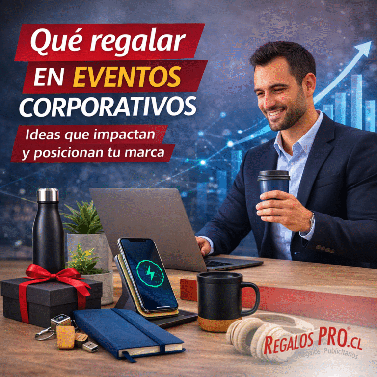 Qué regalar en eventos corporativos: ideas que impactan y posicionan tu marca