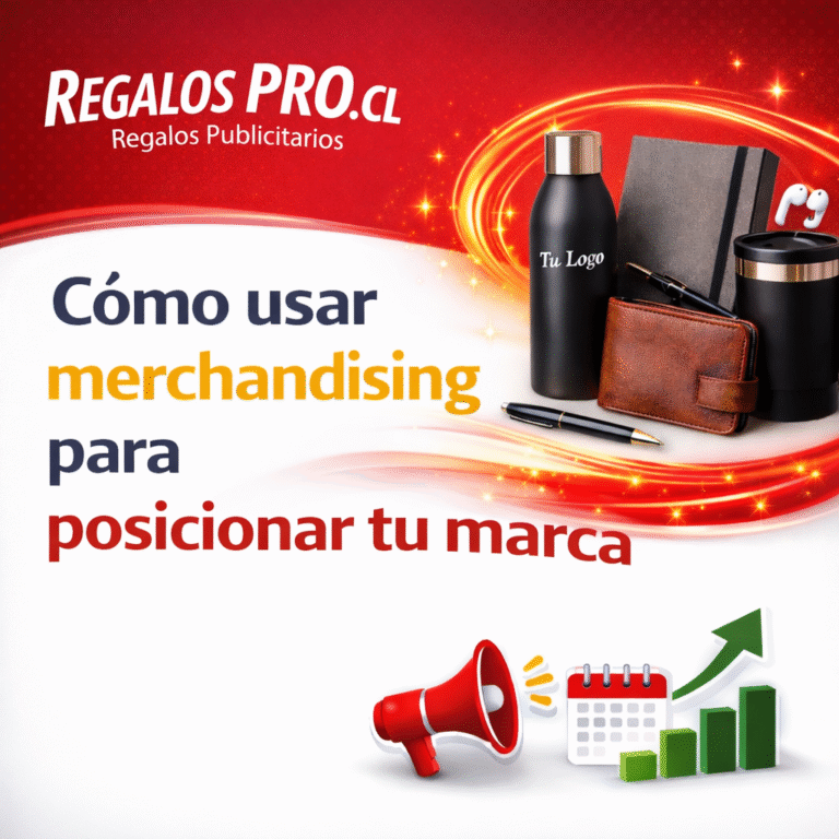 Cómo usar merchandising para posicionar tu marca