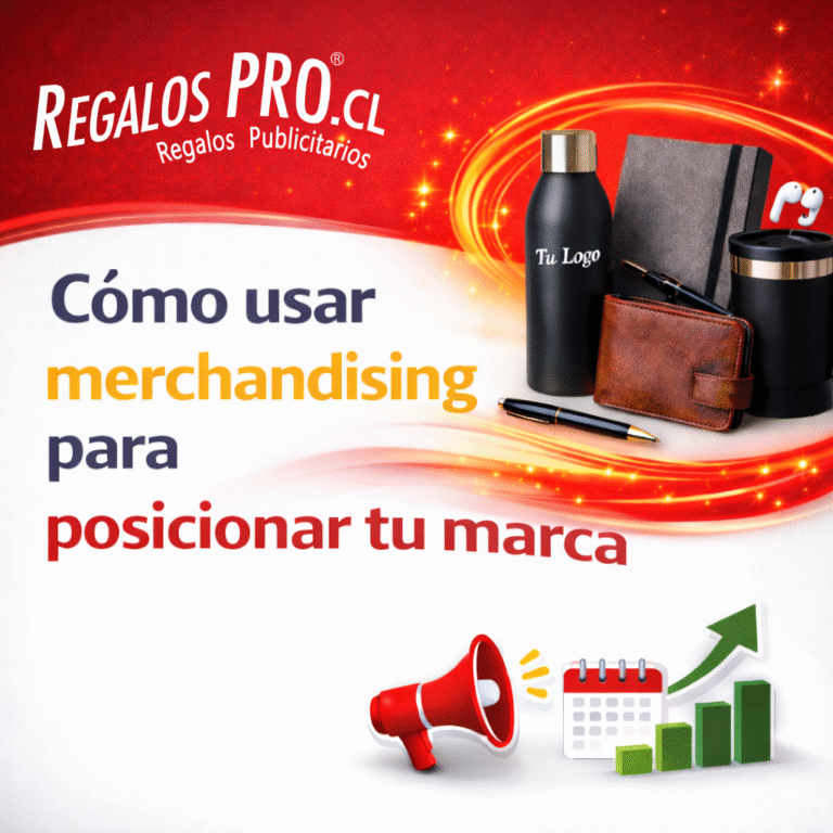 Cómo usar merchandising para posicionar tu marca