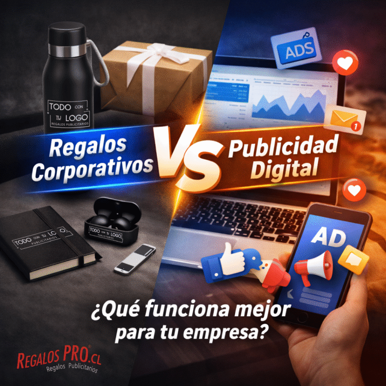 Regalos corporativos vs publicidad digital: ¿qué funciona mejor para tu empresa?