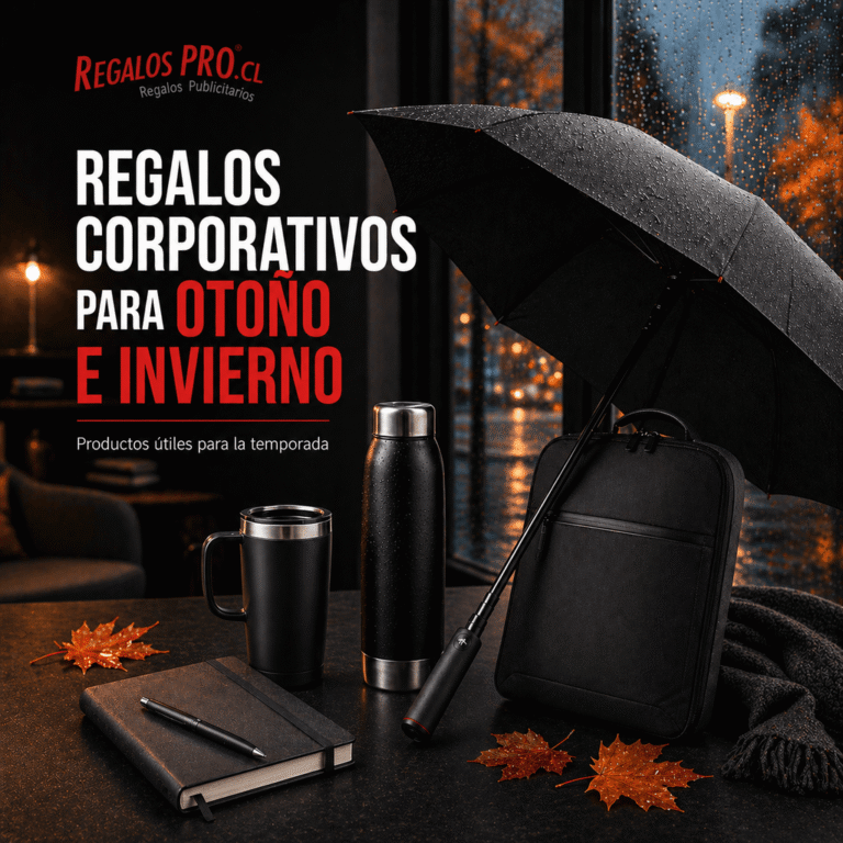 Regalos corporativos para otoño e invierno: cómo elegir productos útiles sin caer en lo genérico