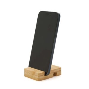 Base That soporte de escritorio para celular en bambú