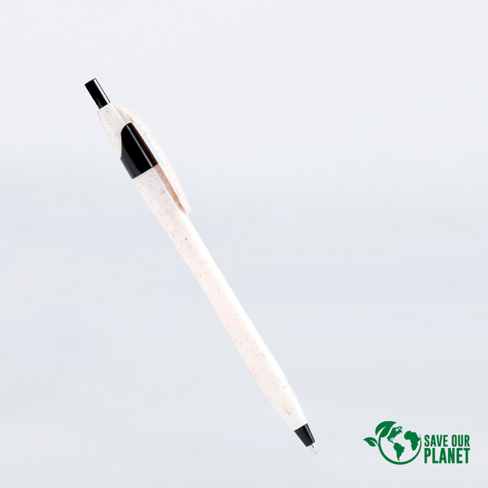 Bolígrafo Element de fibra de trigo con tinta azul