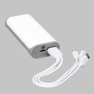 Cargador Power Bank de 5200mAh con multi cable
