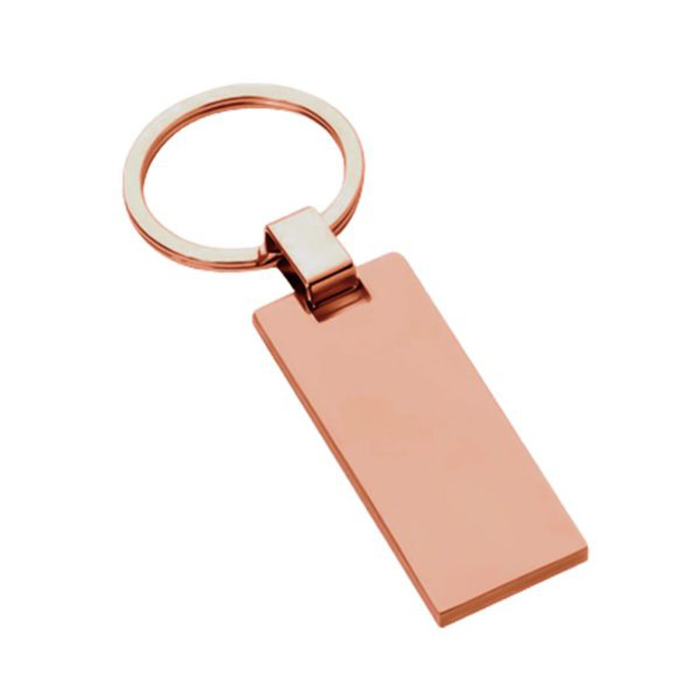Llavero Colgante Cobre metálico encobrizado premium.