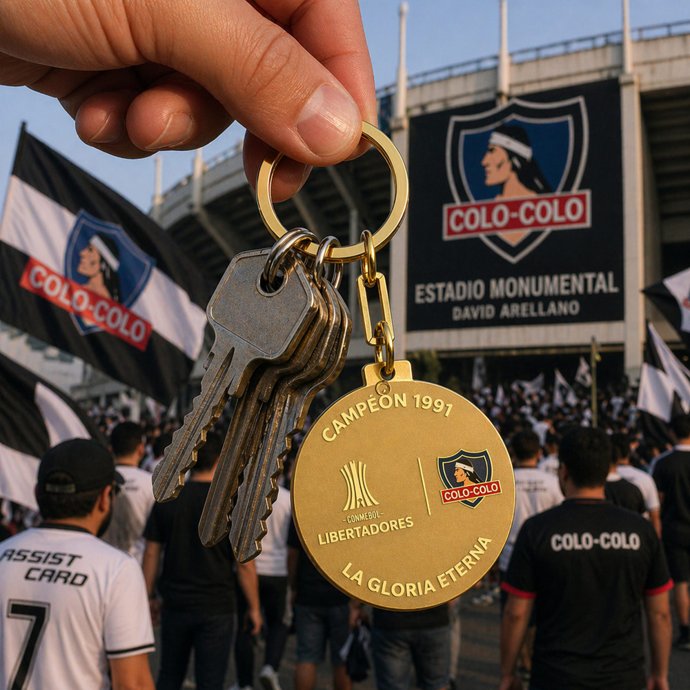 Llavero Metálico Colo Colo - Imagen 3