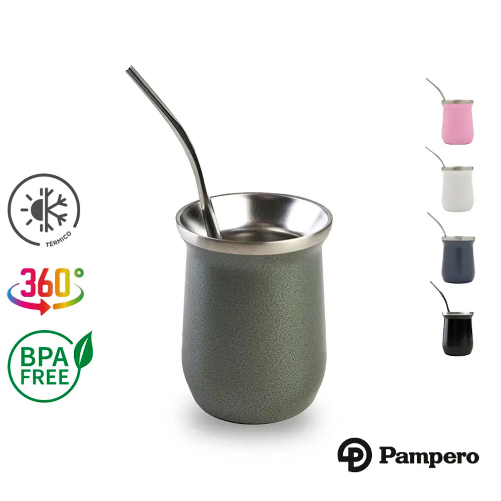 Mate Acero Inoxidable PAMPERO