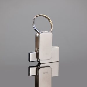 Mini Pendrive Giro USB 3.0 de acero inoxidable 16GB