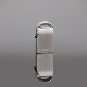 Mini Pendrive Lock TEC719 USB 2.0 de acero inoxidable 32GB