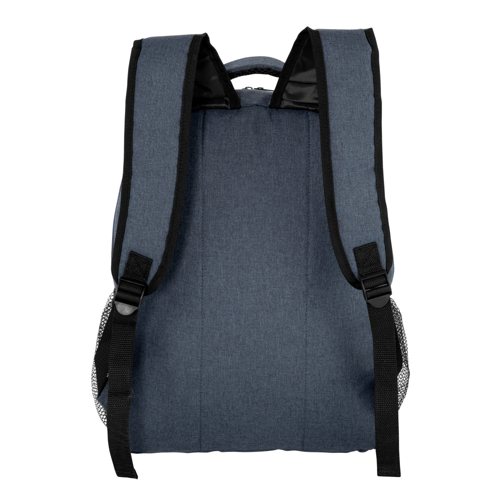 Mochila porta notebook ELEMENTAl de 18 litro, color azul.