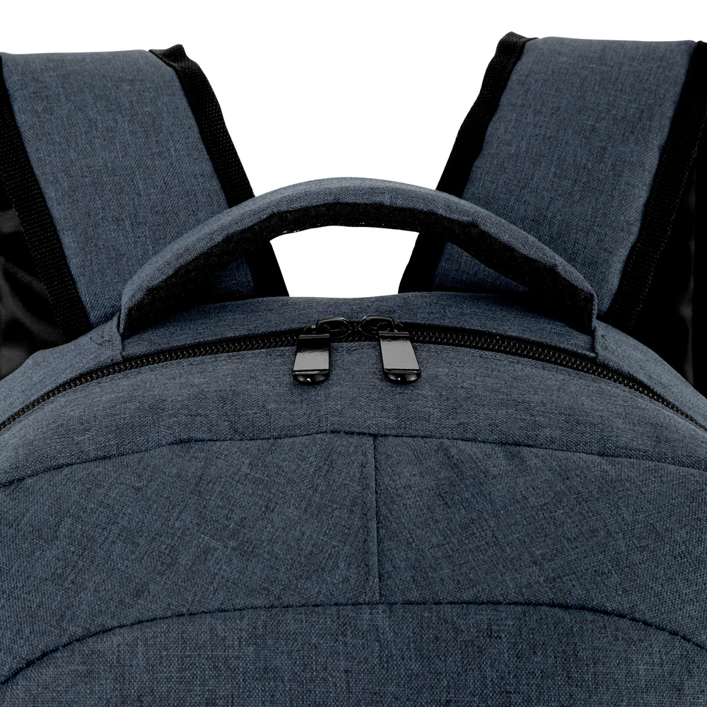 Mochila porta notebook ELEMENTAl de 18 litro, color azul.