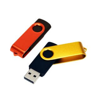 Pendrive Giro USB 64GB con carcasa metálica.