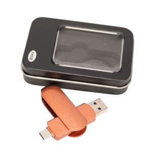 Pendrive OTG TEC724 USB 3.0 y Type C 64GB encobrizado