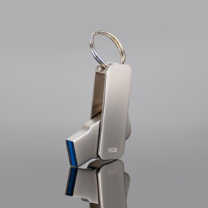 Pendrive Swivel TEC720 USB 3.0 de acero inoxidable 16GB
