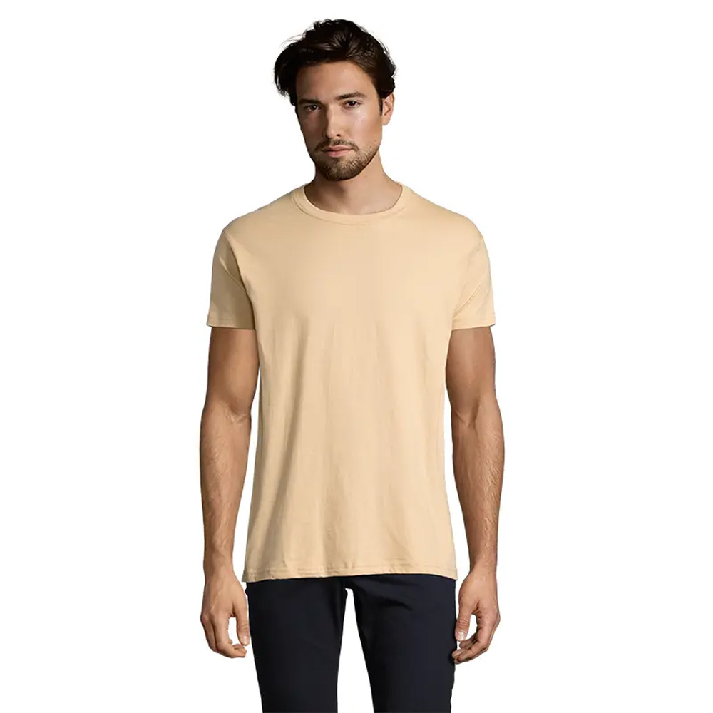 Polera algodón Imperial RP366 cuello redondo clásica para uso corporativo