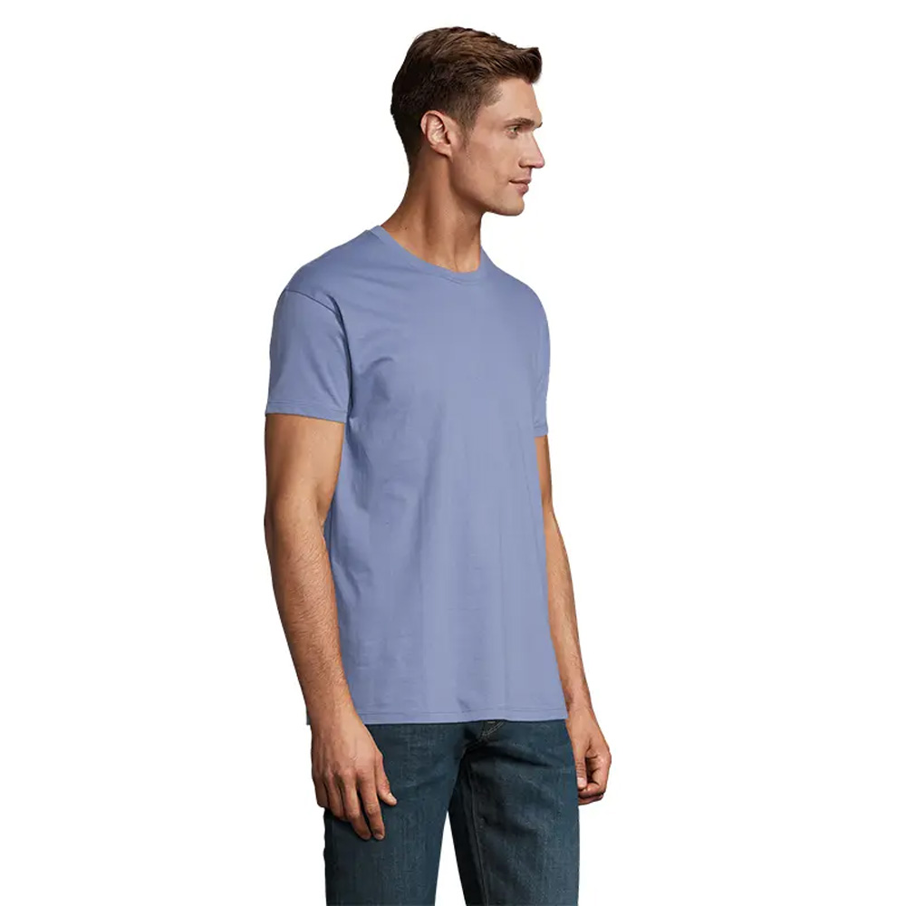 Polera algodón Imperial RP366 cuello redondo clásica para uso corporativo