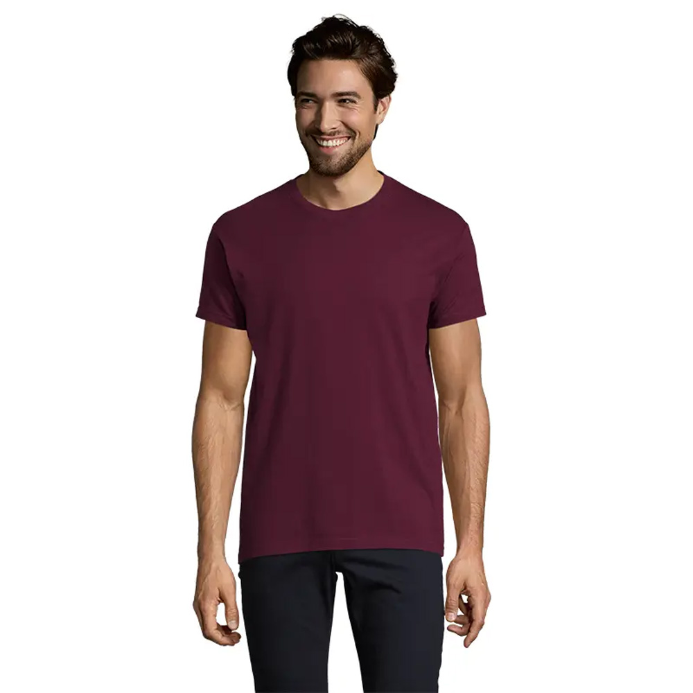Polera algodón Imperial RP366 cuello redondo clásica para uso corporativo